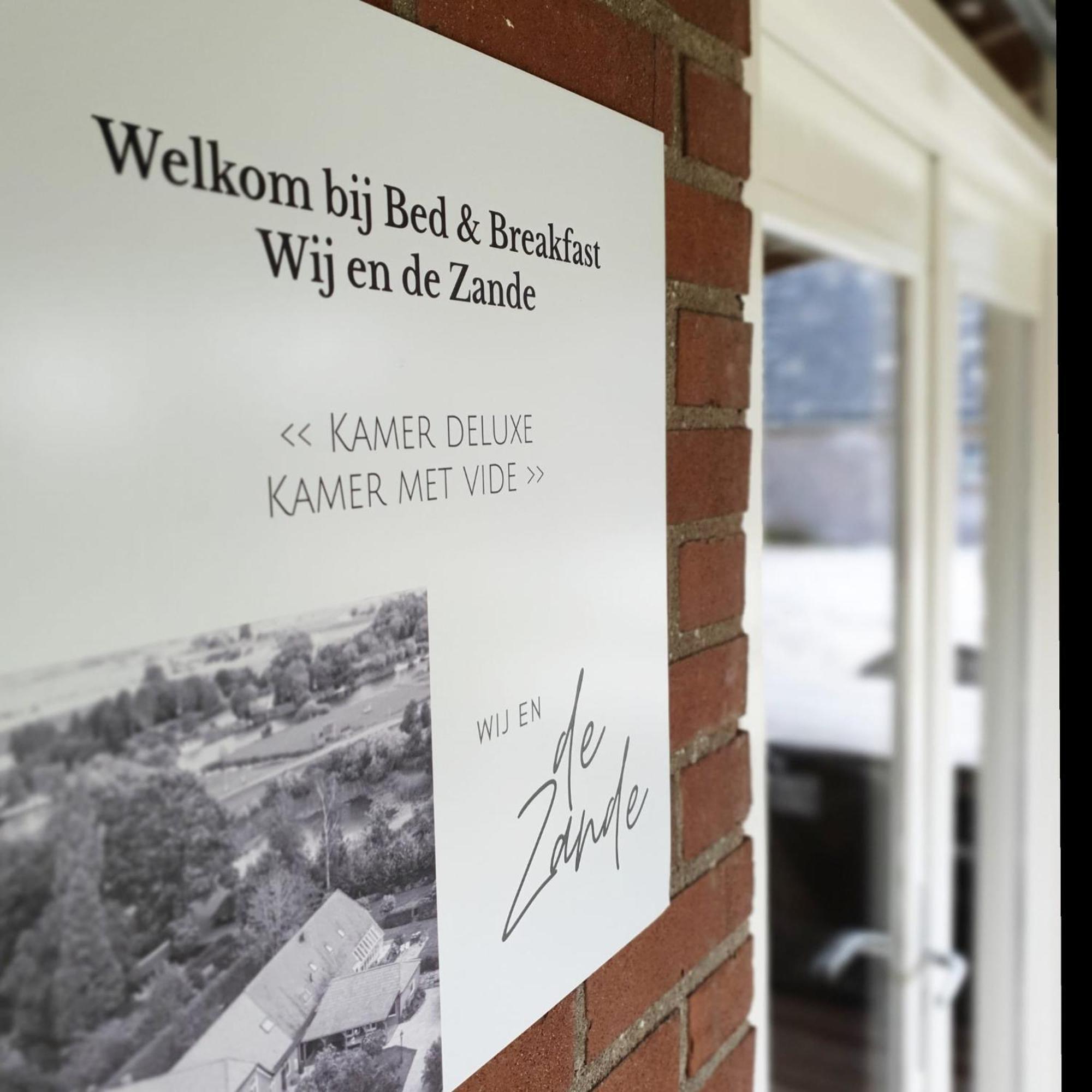 Bed And Breakfast 'Wij En De Zande' Kamperveen Exteriér fotografie